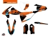KTM 85 SX Dirt Bike Reflex Graphic Kit Orange