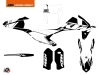 Kit Déco Moto Cross Reflex KTM EXC-EXCF Blanc