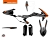 KTM EXC-EXCF Dirt Bike Reflex Graphic Kit Black