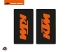 Kit Déco Stickers de fourche Reflex Moto Cross KTM SX-SXF EXC-EXCF Orange