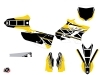 Yamaha 125 YZ Dirt Bike Replica Graphic Kit Yellow