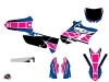 Yamaha 125 YZ Dirt Bike Replica Graphic Kit Pink