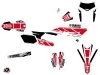 Yamaha 250 WRF Dirt Bike Replica Graphic Kit Red