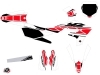 Yamaha 250 YZF Dirt Bike Replica Graphic Kit Red