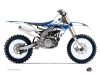 Yamaha 450 YZF Dirt Bike Replica Graphic Kit White Blue