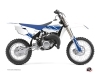 Yamaha 85 YZ Dirt Bike Replica Graphic Kit White Blue