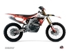 Suzuki 450 RMZ Dirt Bike Replica BOS Graphic Kit