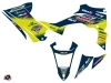 Kit Déco Quad Replica By Rapport K20 Yamaha 450 YFZ R Bleu Jaune