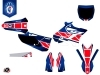 Yamaha 125 YZ Dirt Bike Replica France 2018 Limited Edition Graphic Kit