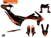 Kit Déco Moto Cross Replica Thomas Corsi 2020 KTM 690 SMC R Noir Orange