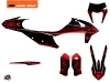 Kit Déco Moto Cross Replica Thomas Corsi 2020 KTM EXC-EXCF Noir Rouge