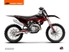 KTM 150 SX Dirt Bike Replica Thomas Corsi 2020 Graphic Kit Black Red