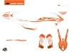 KTM 150 SX Dirt Bike Replica Thomas Corsi 2020 Graphic Kit Orange