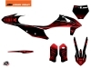 KTM 250 SX Dirt Bike Replica Thomas Corsi 2020 Graphic Kit Black Red
