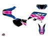 Yamaha DT 50 50cc Replica Graphic Kit Pink