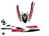 Yamaha FZR-FZS Jet-Ski Replica Graphic Kit Red