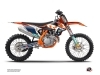 KTM 250 SXF Dirt Bike Replica Pichon Graphic Kit