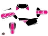 Yamaha PW 50 Dirt Bike Replica Graphic Kit Pink