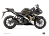 Yamaha R3 Street Bike Replica Graphic Kit Brown