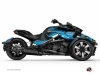 Kit Déco Hybride Replica Can Am Spyder F3 Bleu