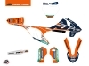 KTM 65 SX Dirt Bike Replica Team Elite Moto 15 K22 Graphic Kit