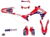 Kit Déco Moto Cross Replica Team Luc1 Honda 250 CRF 2017