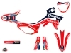 Honda 250 CRF Dirt Bike Replica Team Luc1 Graphic Kit 2019