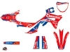 Honda 250 CRF Dirt Bike Replica Team Luc1 Graphic Kit 2020