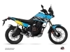 Yamaha TENERE 700 Street Bike Replica Graphic Kit Cyan