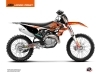 KTM 125 SX Dirt Bike Replica Tixier Team VHR 2018-2019 Graphic Kit