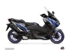 Yamaha TMAX 560 Maxiscooter Replica Graphic Kit Grey Blue