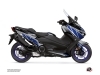 Kit Déco Maxiscooter Replica Yamaha TMAX 560 Gris Bleu