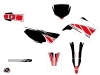 Yamaha TTR 125 Dirt Bike Replica Graphic Kit Red