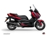 Kit Déco Maxiscooter Replica Yamaha XMAX 400 Rouge Noir