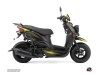 Yamaha BWS 50 - ZUMA 50F Scooter Replica Graphic Kit Black Yellow