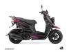 Yamaha BWS 50 - ZUMA 50F Scooter Replica Graphic Kit Black Pink