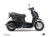 Kit Déco Scooter Replica Yamaha ZUMA 50FX Noir Bleu