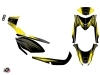 Yamaha ZUMA 50FX Scooter Replica Graphic Kit Black Yellow 