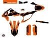 KTM 50 SX Dirt Bike Retro Graphic Kit Orange