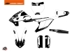 KTM 65 SX Dirt Bike Retro Graphic Kit Black