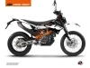 Kit Déco Moto Cross Retro KTM 690 ENDURO R Noir