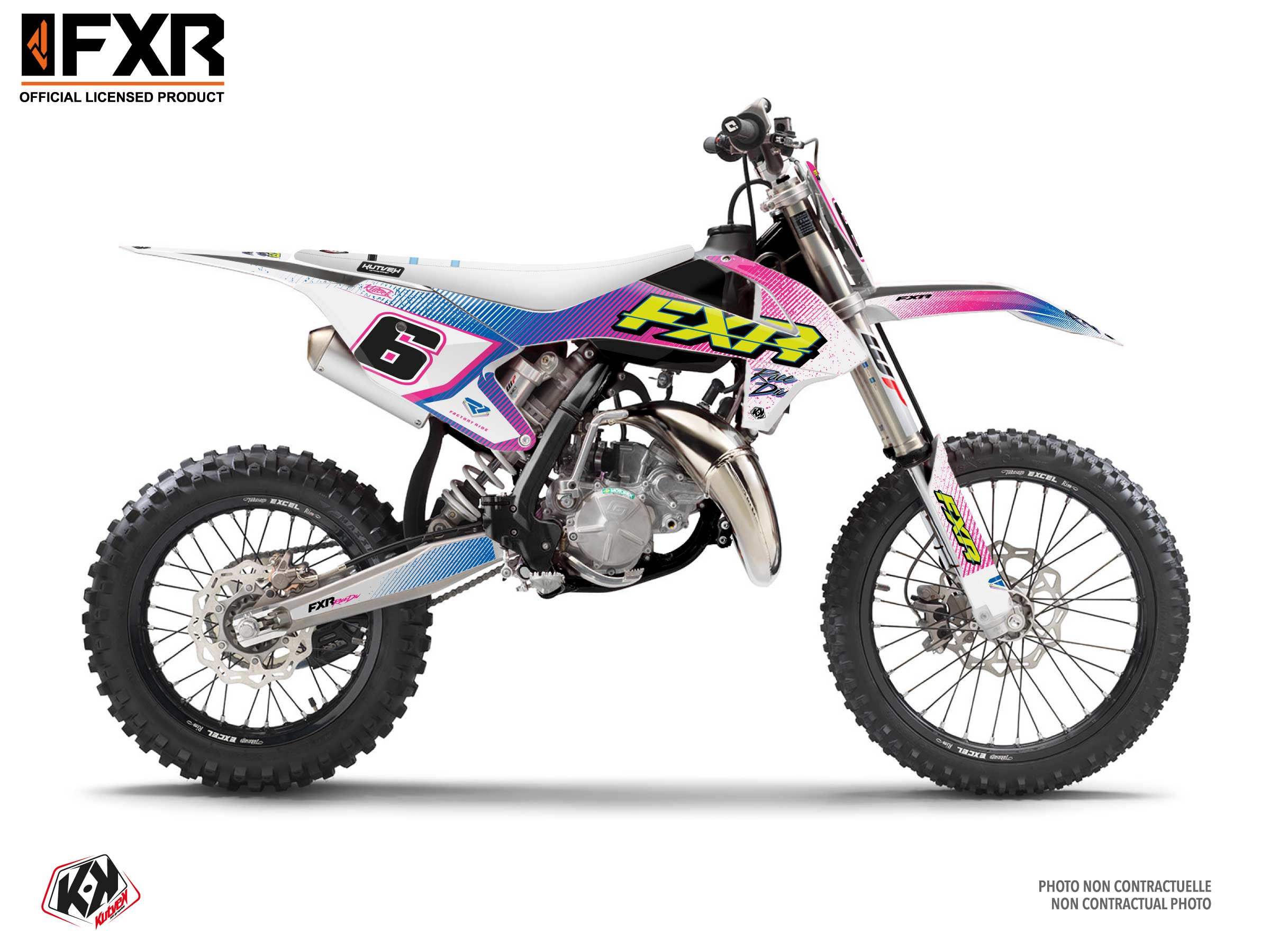 Gasgas Mc 85 Dirt Bike Fxr Retro Graphic Kit