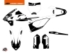 KTM 85 SX Dirt Bike Retro Graphic Kit Black