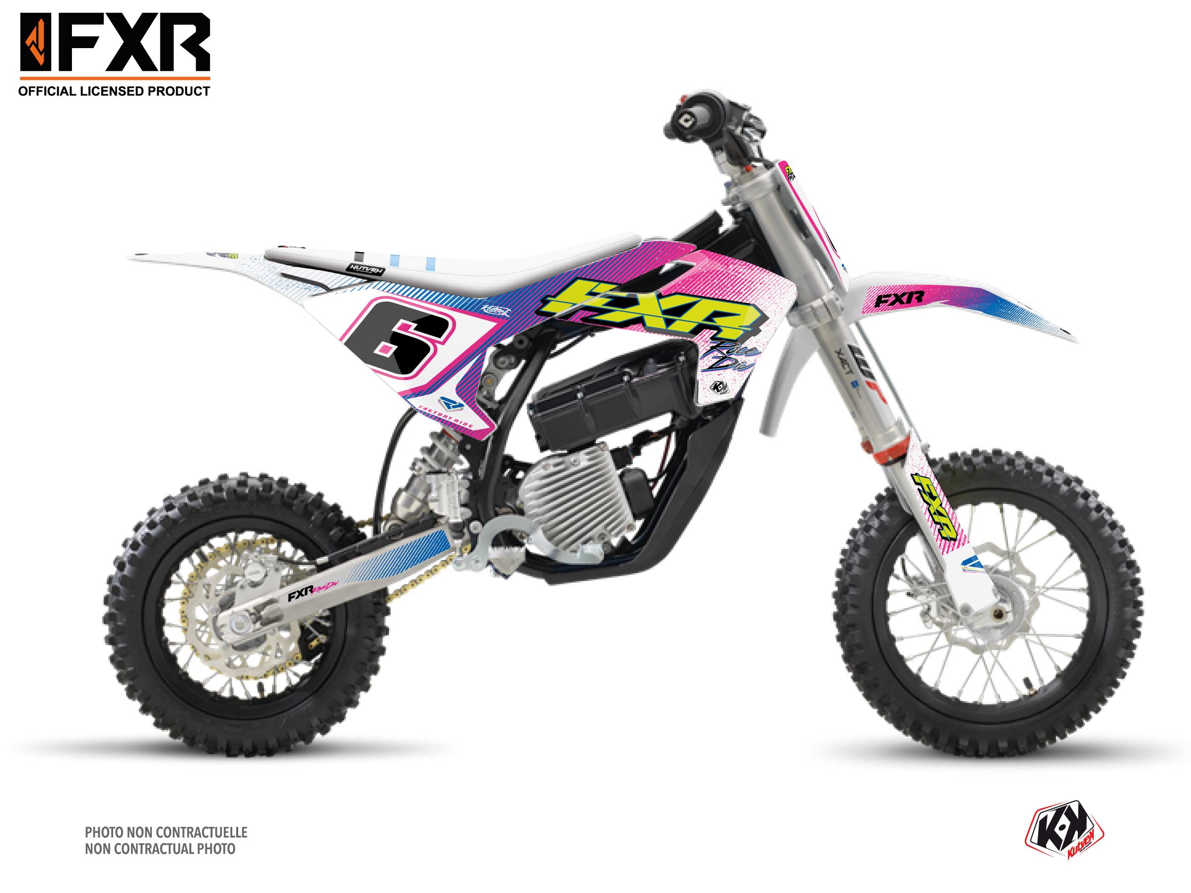 Husqvarna Ee 5 Dirt Bike Fxr Retro Graphic Kit