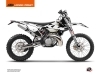 KTM EXC-EXCF Dirt Bike Retro Graphic Kit Black