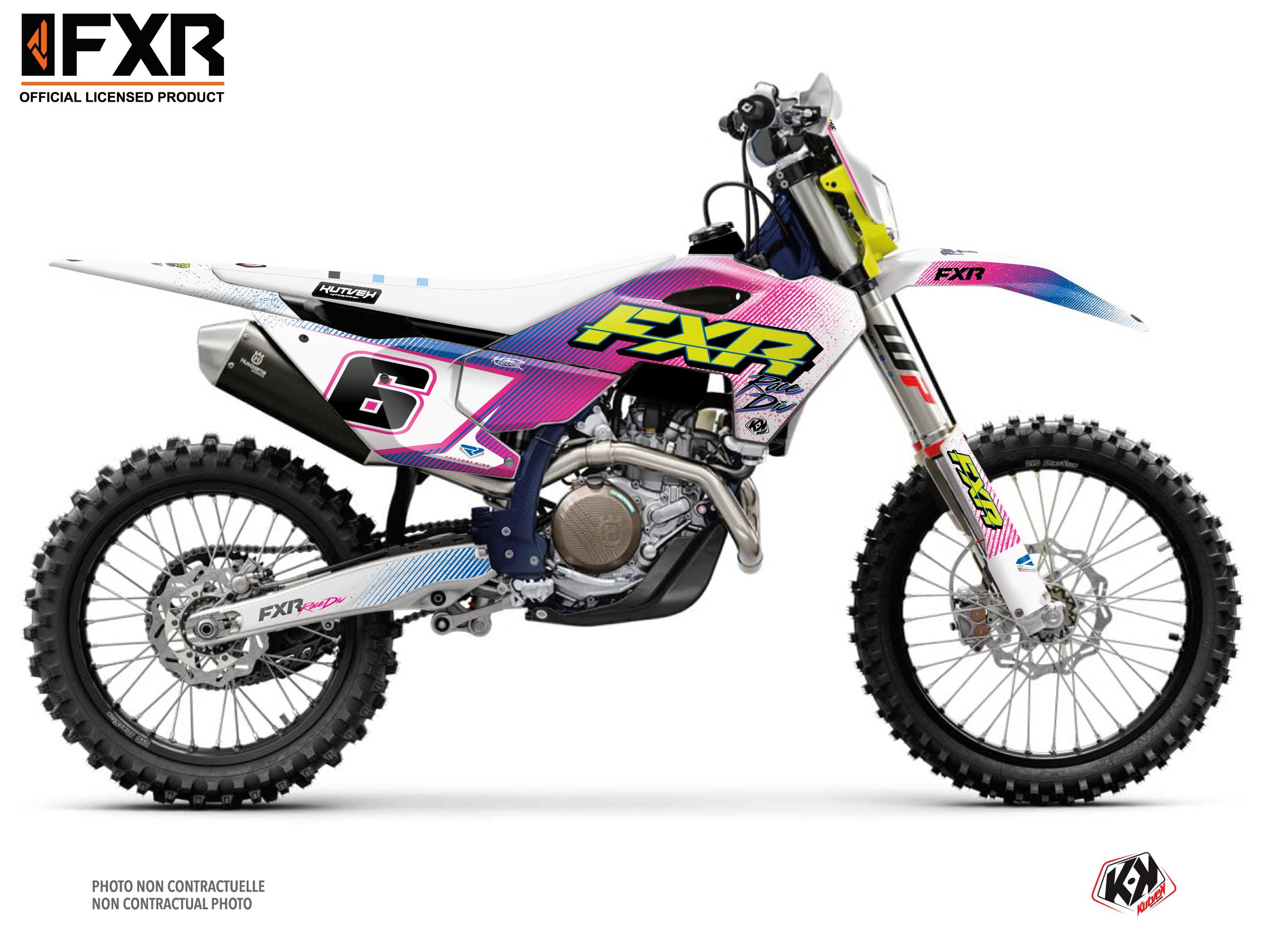 Husqvarna Fe 250 Dirt Bike Fxr Retro Graphic Kit