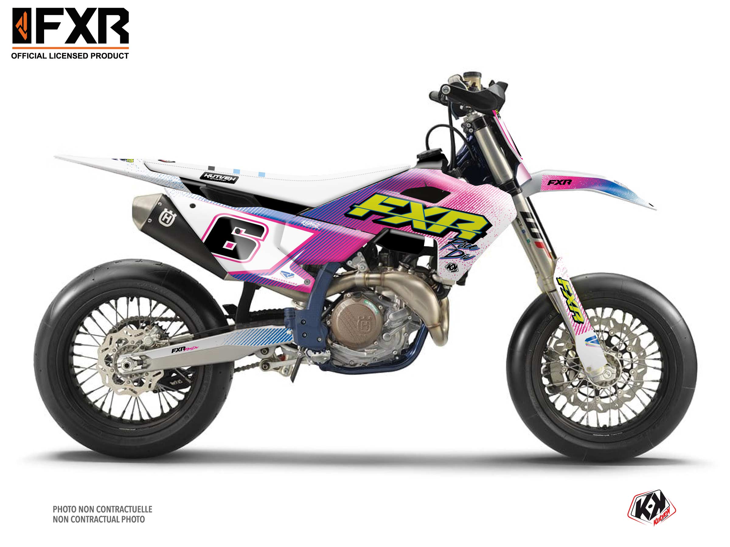 Husqvarna Fs 450 Dirt Bike Fxr Retro Graphic Kit