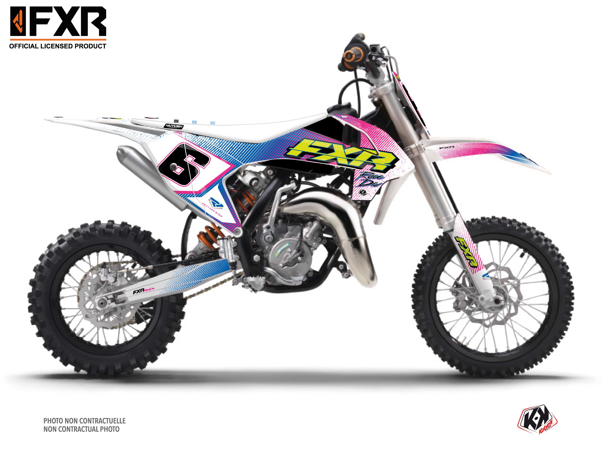 Ktm Sx 65 Dirt Bike Fxr Retro Graphic Kit