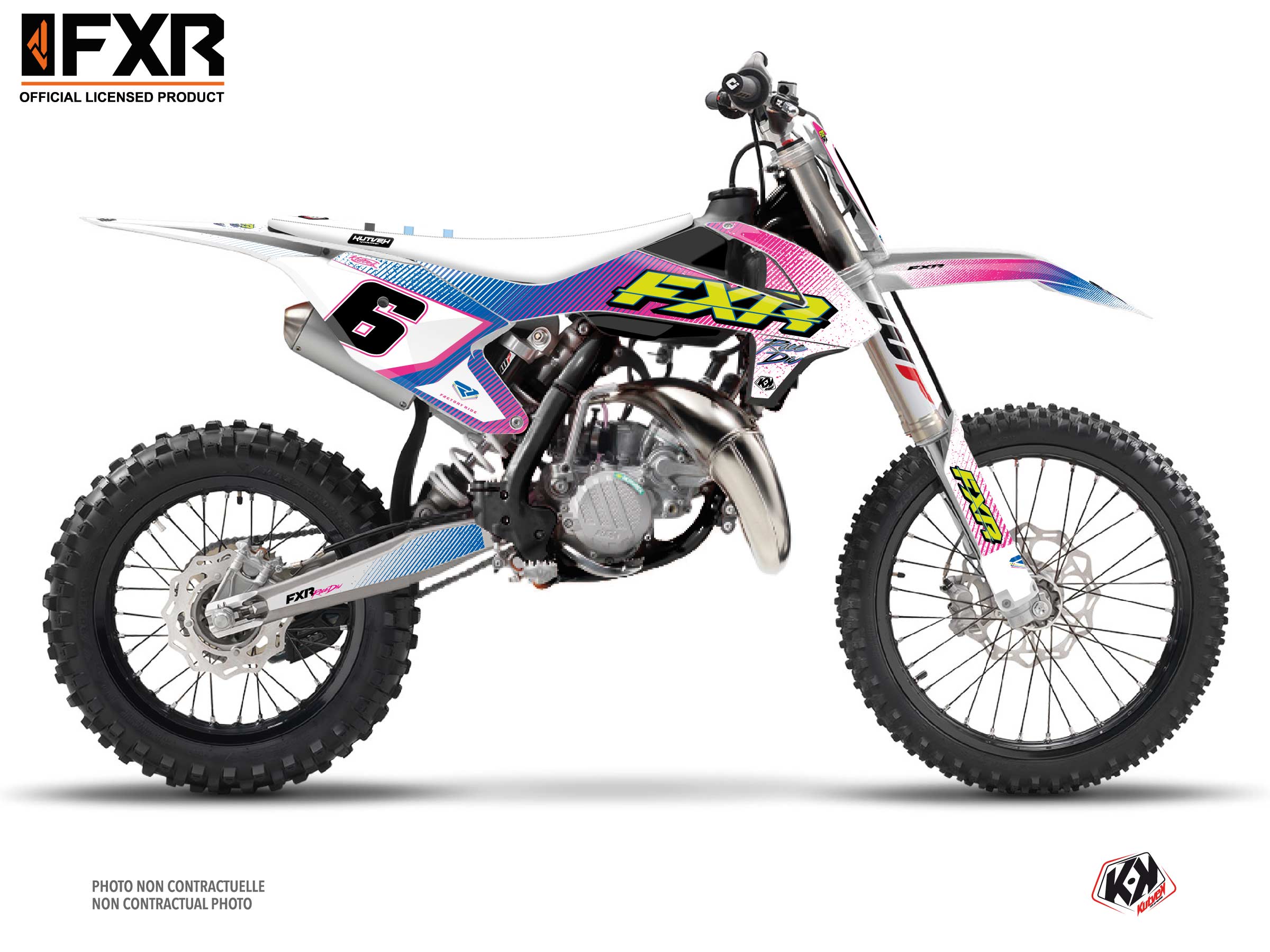 Ktm Sx 85 Dirt Bike Fxr Retro Graphic Kit