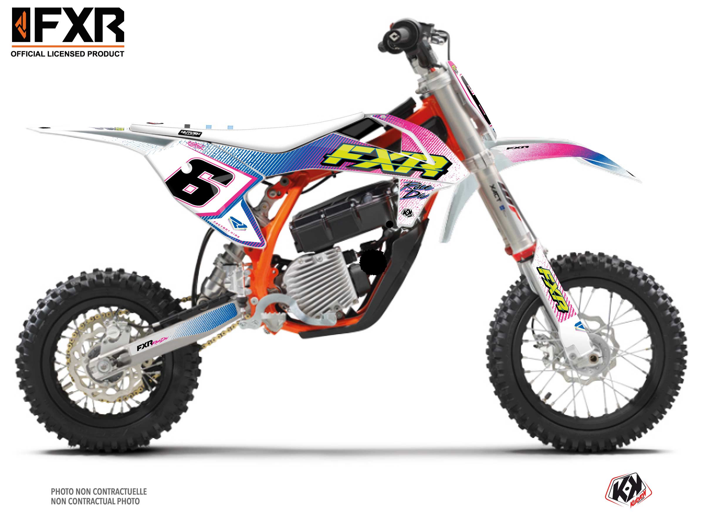 Ktm Sx E 5 Dirt Bike Fxr Retro Graphic Kit